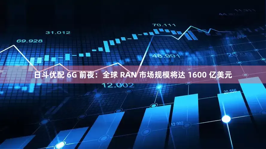 日斗优配 6G 前夜：全球 RAN 市场规模将达 1600 亿美元