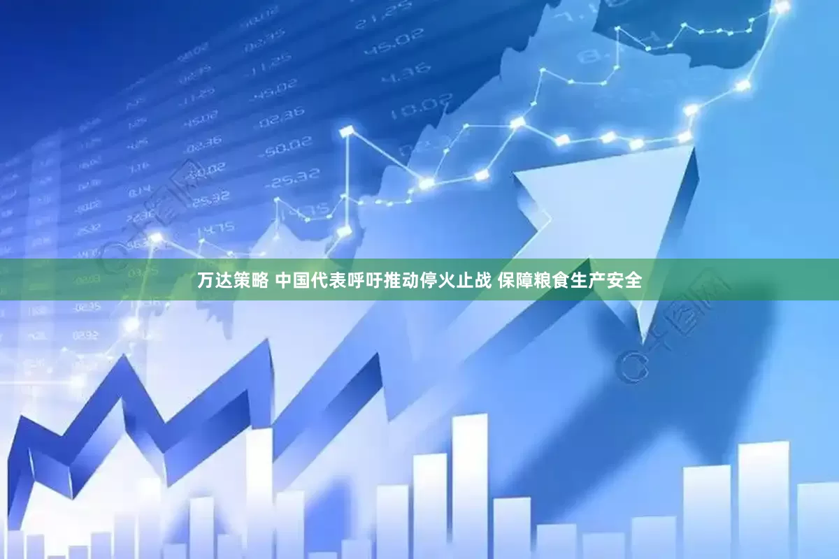 万达策略 中国代表呼吁推动停火止战 保障粮食生产安全